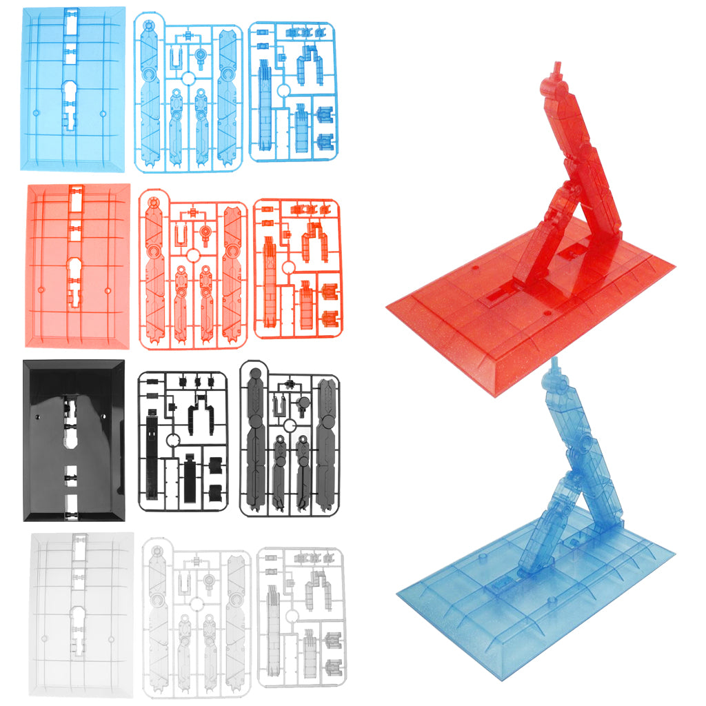 Action Base Suitable Display Stand For 1/60 1/100 PG MG Gundam Figure  Clear