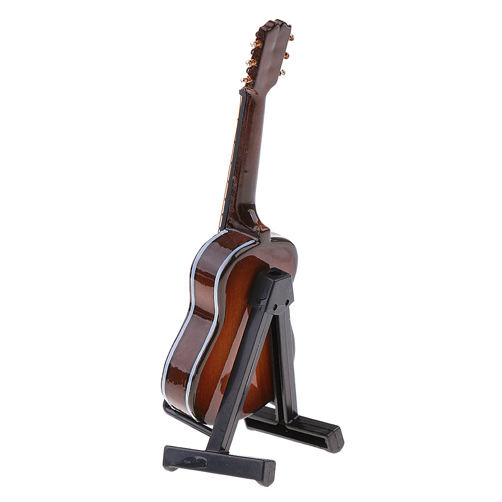 1/12 Scale Classic Guitar Model Instrument for 12" Action Figure Doll Toy B