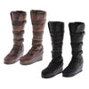 1/6 Flat Tactical Boots Shoes for Female 12