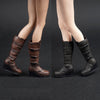 1/6 Flat Tactical Boots Shoes for Female 12