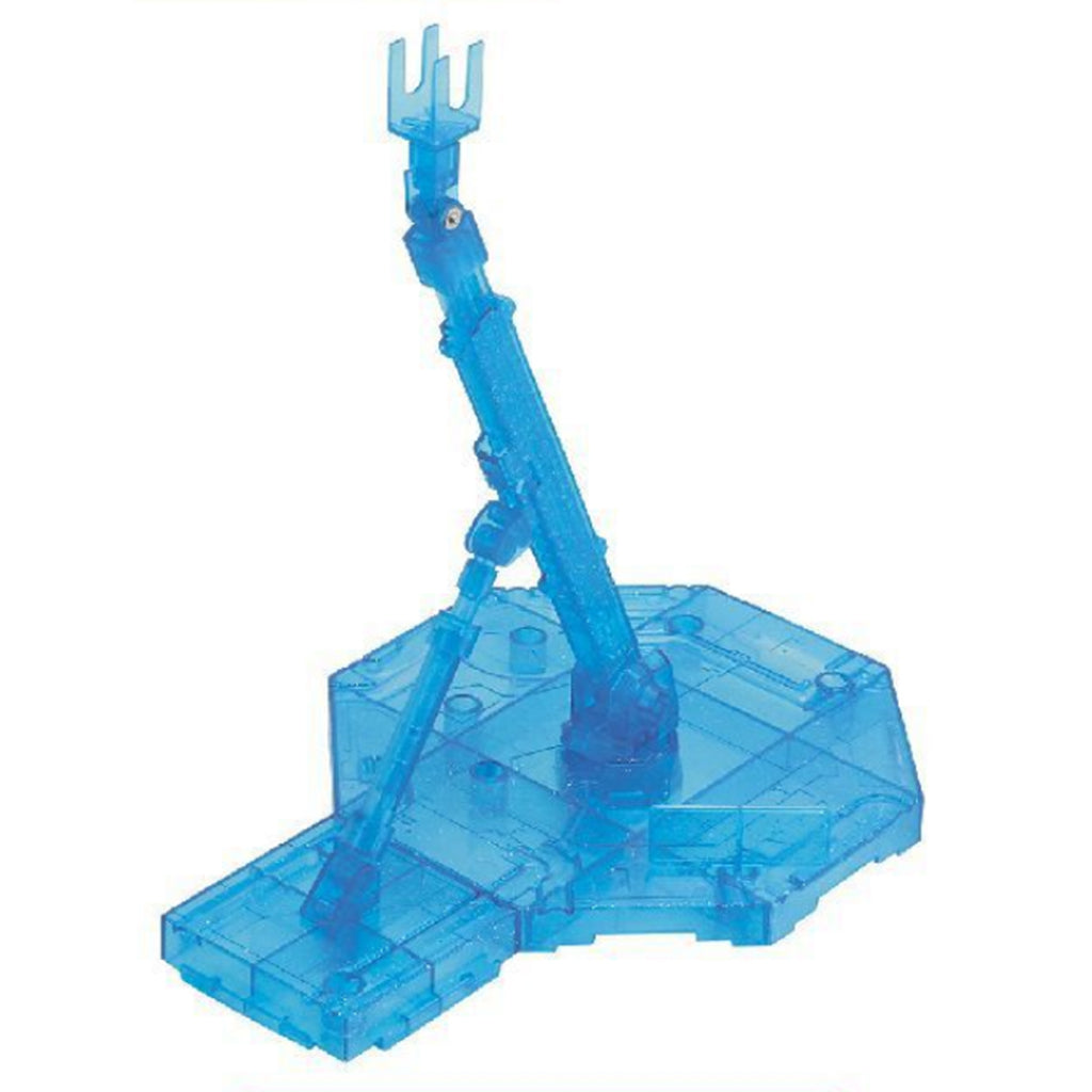 Plastic Action Base Stand Display Support for 1/100 MG Gundam Figure Blue