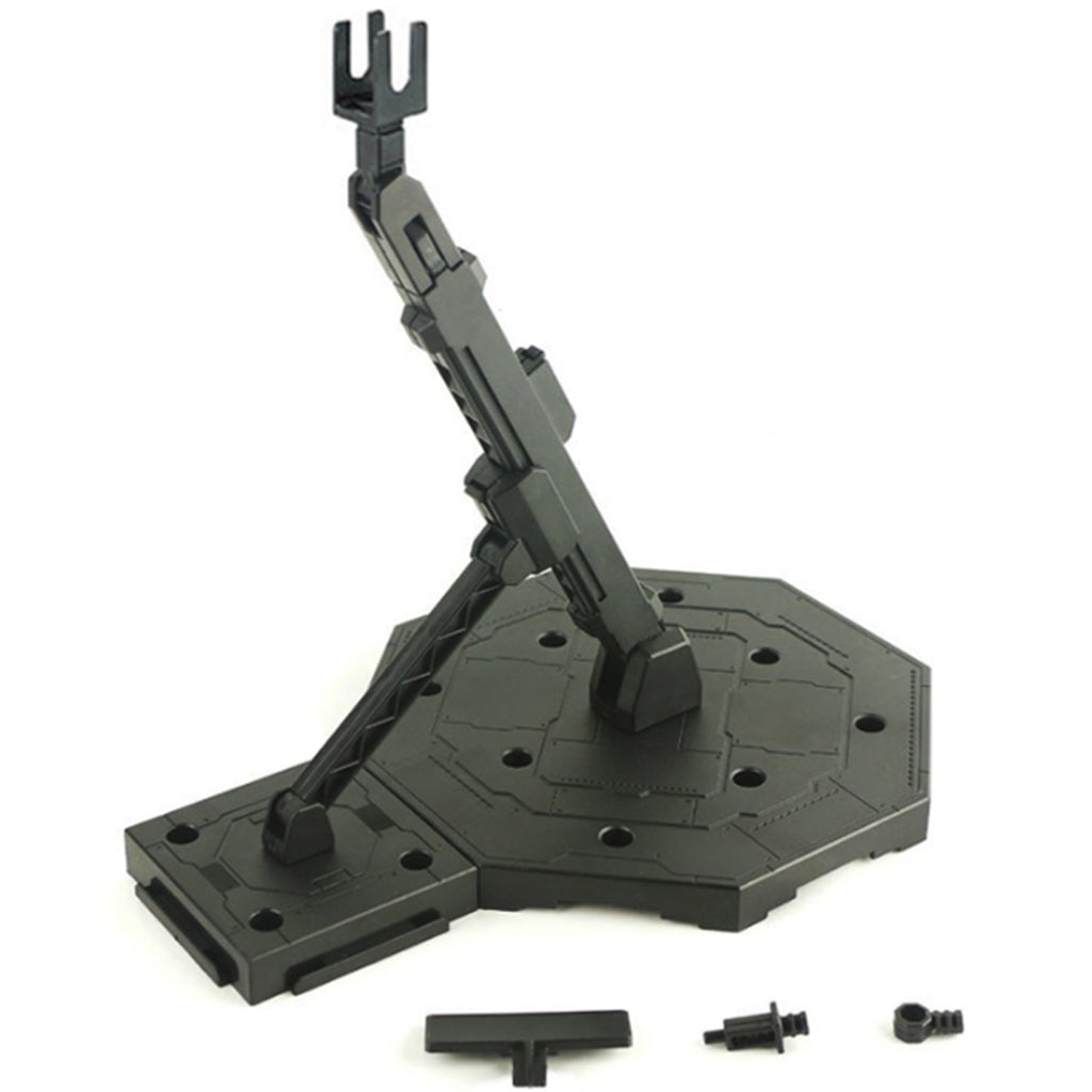 Plastic Action Base Stand Display Support for 1/100 MG Gundam Figure Black