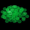 Load image into Gallery viewer, 100 Pieces Translucent Bingo Chip 3/4 Inch for Bingo Game Cards Green
