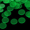 100 Pieces Translucent Bingo Chip 3/4 Inch for Bingo Game Cards Green