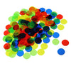 300 Pieces Translucent Bingo Chip 3/4 Inch for Bingo Game Cards Mixed Color