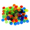 500 Pieces Translucent Bingo Chip 3/4 Inch for Bingo Game Cards Mixed Color