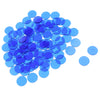 300 Pieces Translucent Bingo Chip 3/4 Inch for Bingo Game Cards Blue