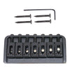 7 String Guitar Bridge Fixed Saddle Wrench Screws for Electric Guitar Black