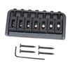 7 String Guitar Bridge Fixed Saddle Wrench Screws for Electric Guitar Black