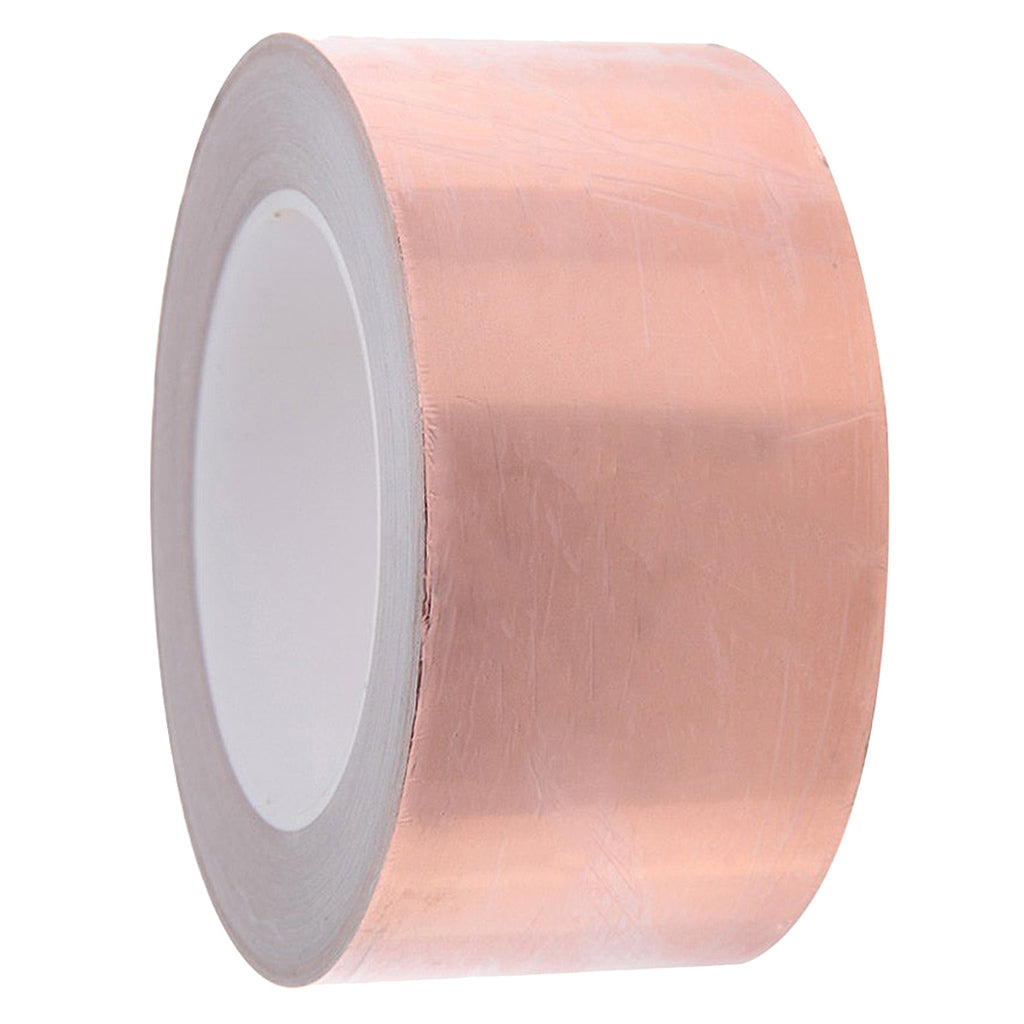 Adhesive Copper Foil Tape EMI Shielding Conductive Slug Repellent Guitar 5cm