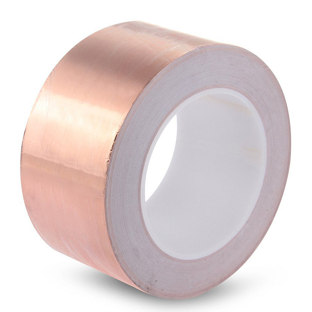 Adhesive Copper Foil Tape EMI Shielding Conductive Slug Repellent Guitar 5cm