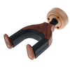 Guitar Hanger Guitar Wall Hook Holder Safe Lock for Guitar Rosewood Color