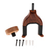 Guitar Hanger Guitar Wall Hook Holder Safe Lock for Guitar Rosewood Color