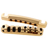 Locking Roller Saddle Bridge Set For LP Guitar Golden