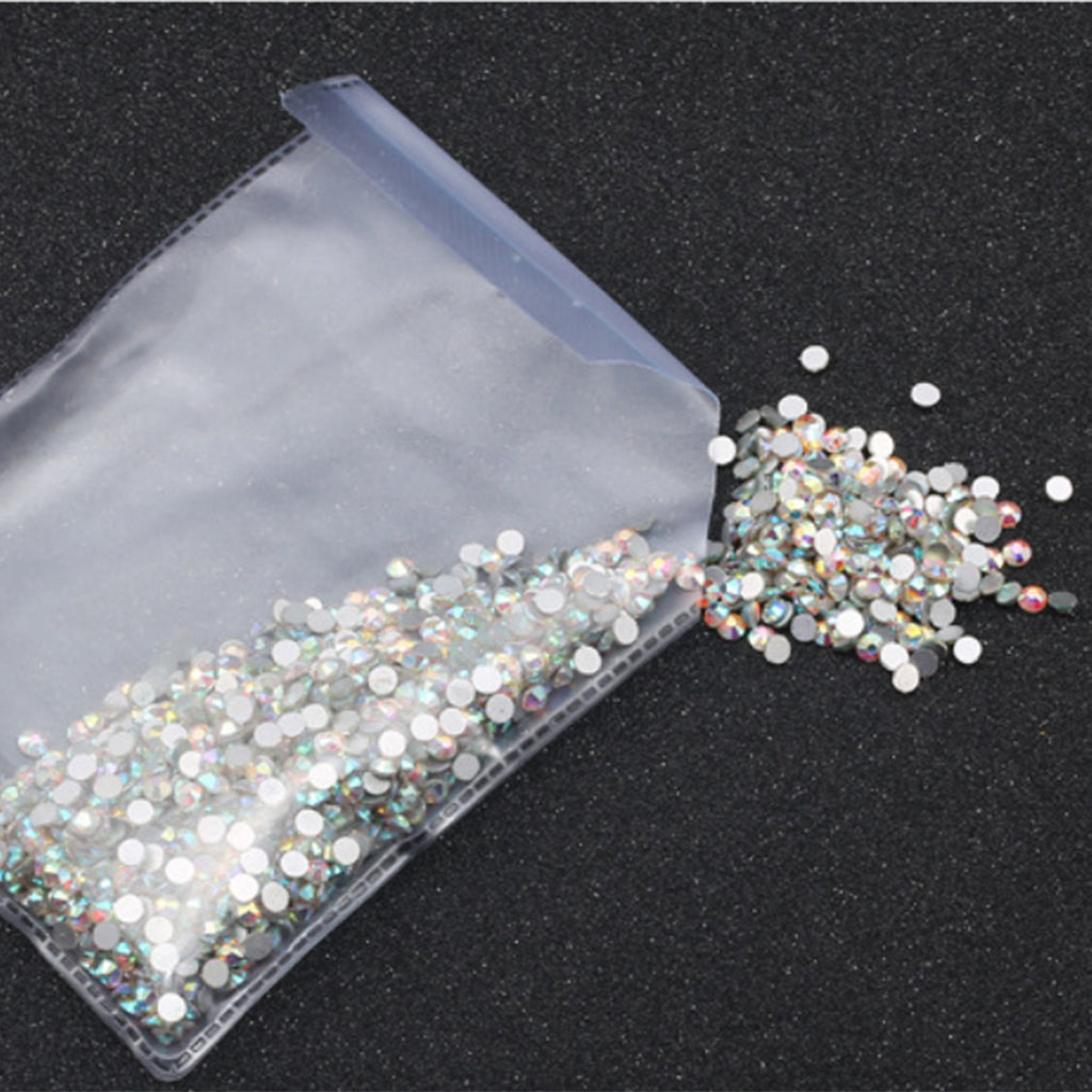 1440 Pieces Nail Art Rhinestone Crystal DIY Decoration 5 mm