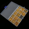 Jewelry Making Starter Kit Tool Findings Components Storage Box Gold