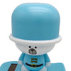 Solar Powered Dancing Cartoon Animal Swing Figure Toy Car Decor Puppy Blue