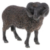 Plastic Animal Model Figure Figurine Kids Toy Gift Home Decor Black Sheep