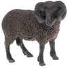 Plastic Animal Model Figure Figurine Kids Toy Gift Home Decor Black Sheep