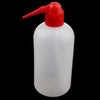 Safety Wash Bottle Squeeze Bottle with Narrow Mouth 500mL Red