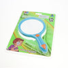 5X Handheld Magnifying Len Glass for Reading Science Nature Toy 100mm Blue