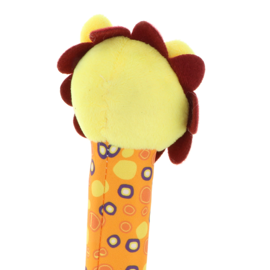 Cute Stuffed Animal Baby Soft Plush Hand Rattle Squeaker Stick Toy Lion