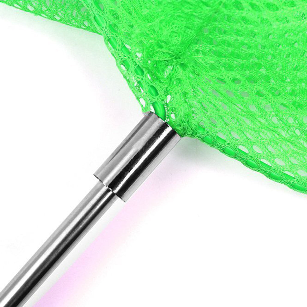 Kids Outdoor Extendable Rod Insect Butterfly Fish Net Garden Toy Green