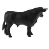 Realistic Animal Model Figures Kids Educational Toy Gift Black Bull