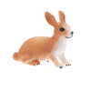 Simulation Animal Model Action Figures Kids Toy Gift Earthy Yellow Rabbit