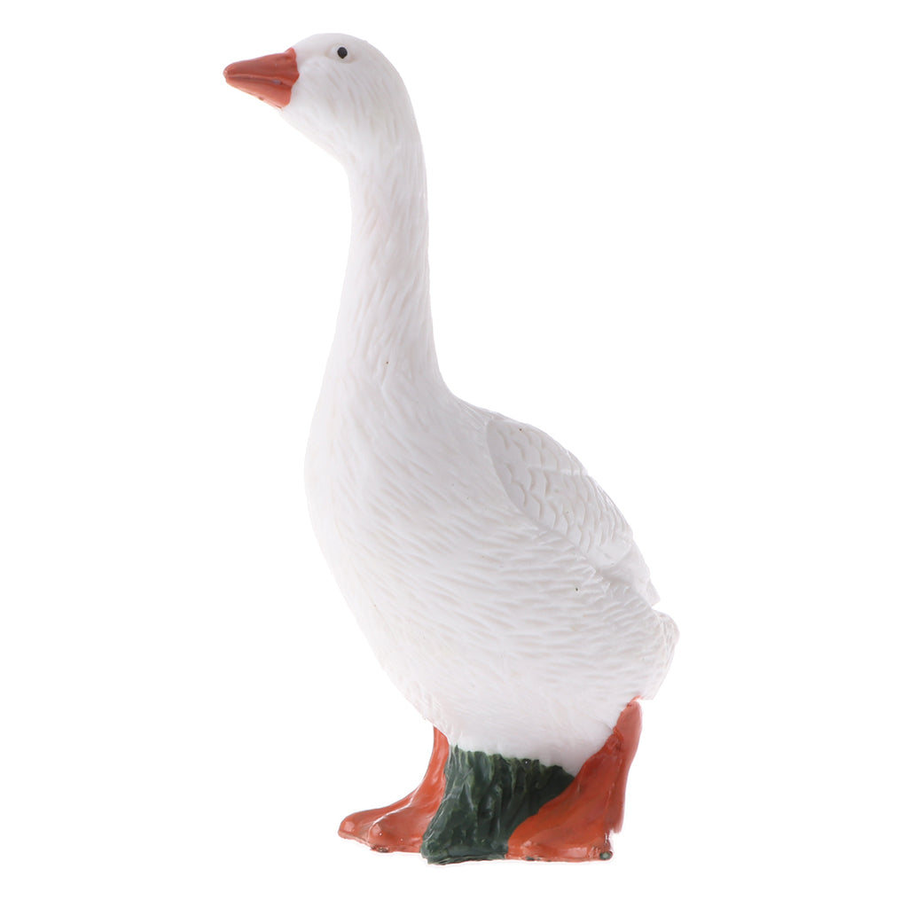 Realistic Animal Model Figures Kids Educational Toy Gift Goose