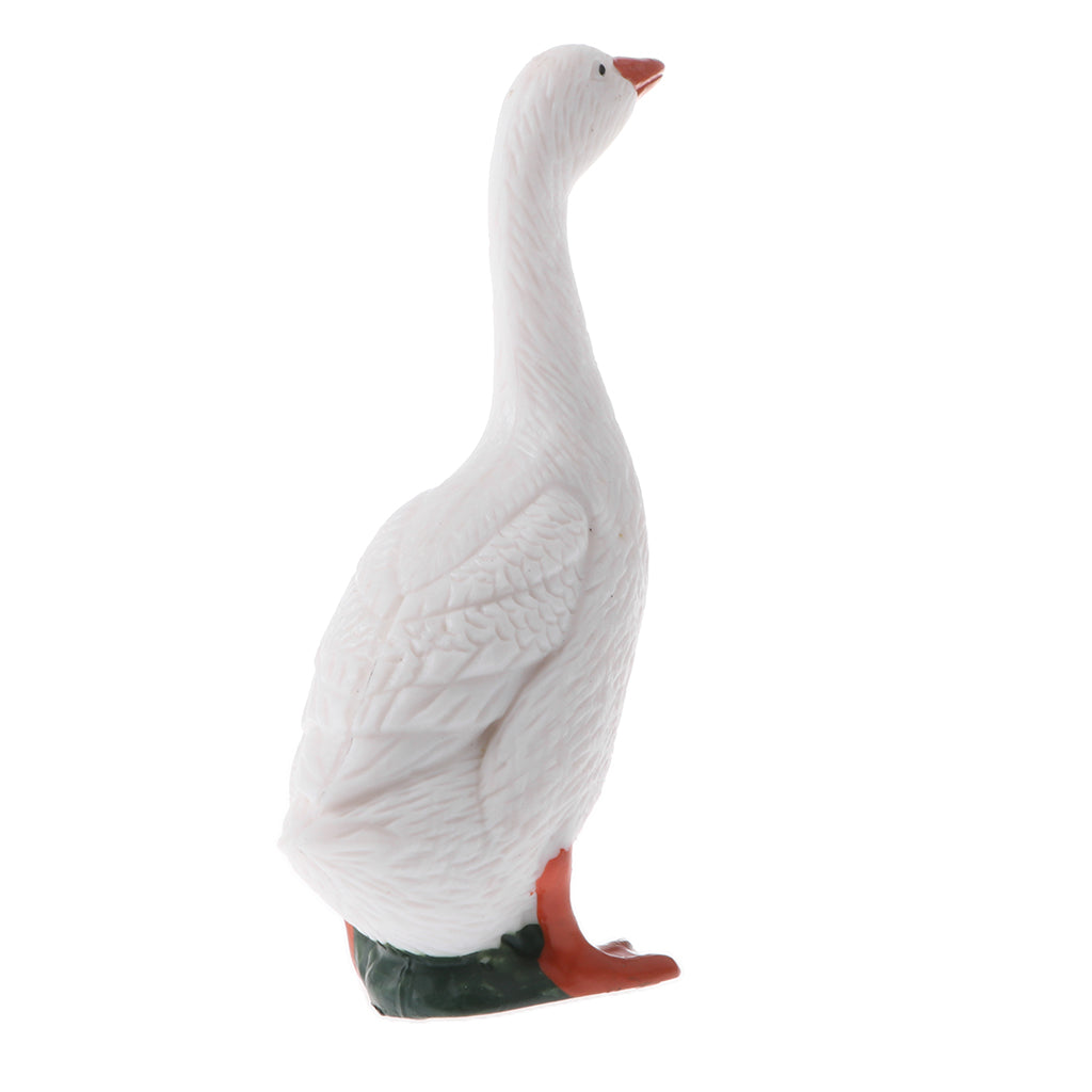 Realistic Animal Model Figures Kids Educational Toy Gift Goose