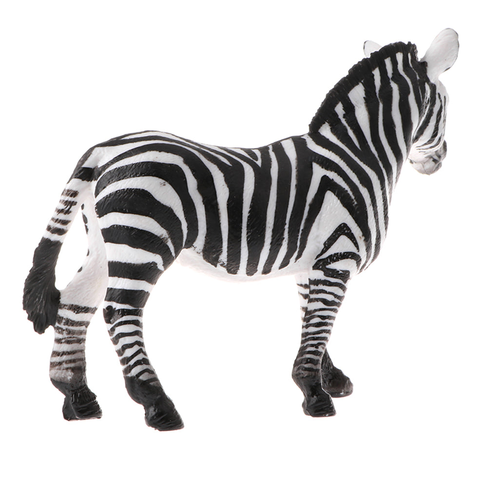 Realistic Animal Model Figures Kids Educational Toy Gift Zebra