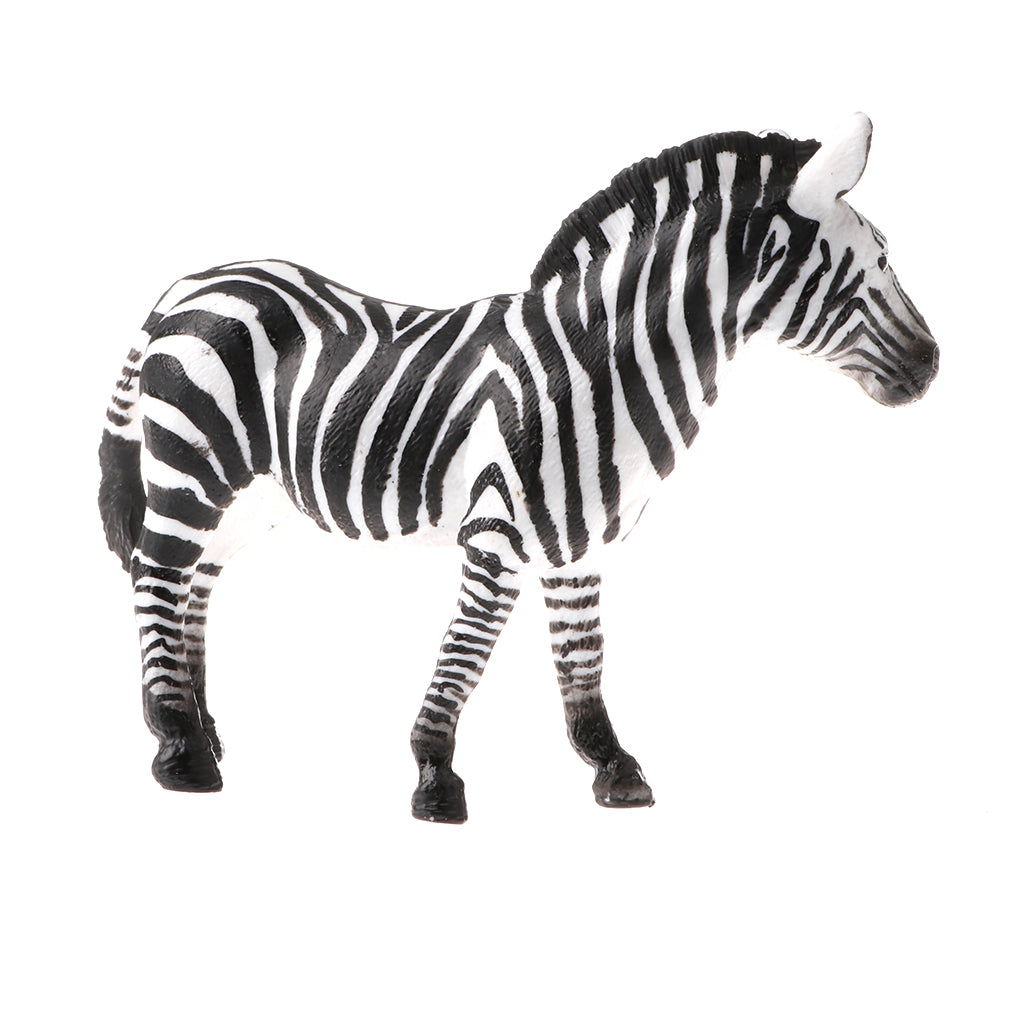 Realistic Animal Model Figures Kids Educational Toy Gift Zebra