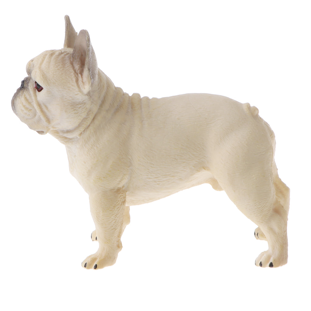 Realistic Animal Model Figures Kids Educational Toy Gift Bulldog 1