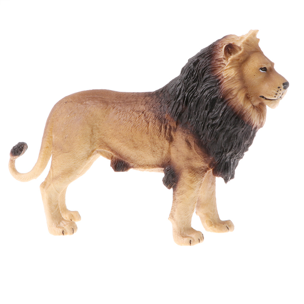 Realistic Animal Model Figures Kids Educational Toy Gift Lion