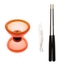 Load image into Gallery viewer, Plastic Juggling Toys 1-Bearing Diabolo with Handsticks &amp; String Red