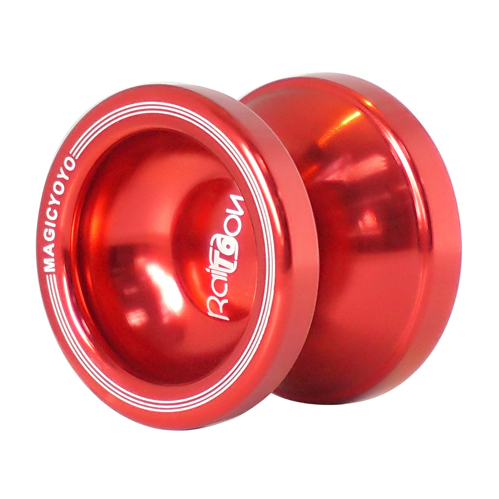 Magic Yoyo T6 Professional Alloy YoYo Ball Bearing String Trick Toy red