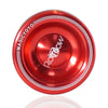 Magic Yoyo T6 Professional Alloy YoYo Ball Bearing String Trick Toy red