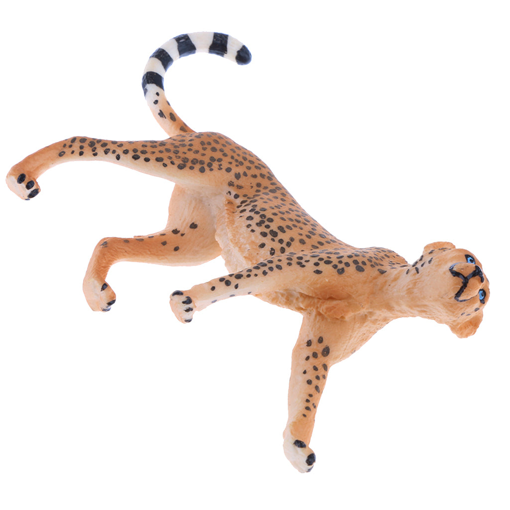 Realistic Animal Model Figurine Figures Kids Educational Toy Cheetah