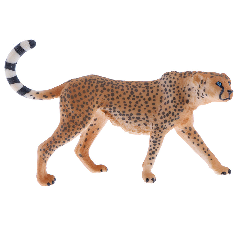 Realistic Animal Model Figurine Figures Kids Educational Toy Cheetah