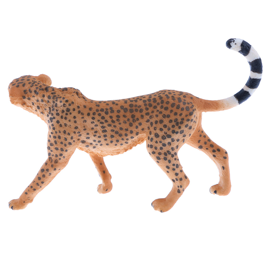 Realistic Animal Model Figurine Figures Kids Educational Toy Cheetah