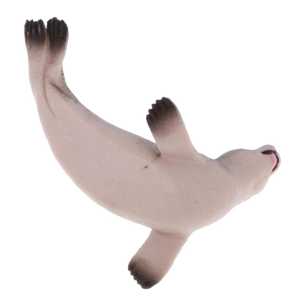 Realistic PVC Animal Fur Seal Model Action Figures Kids Toys Playset