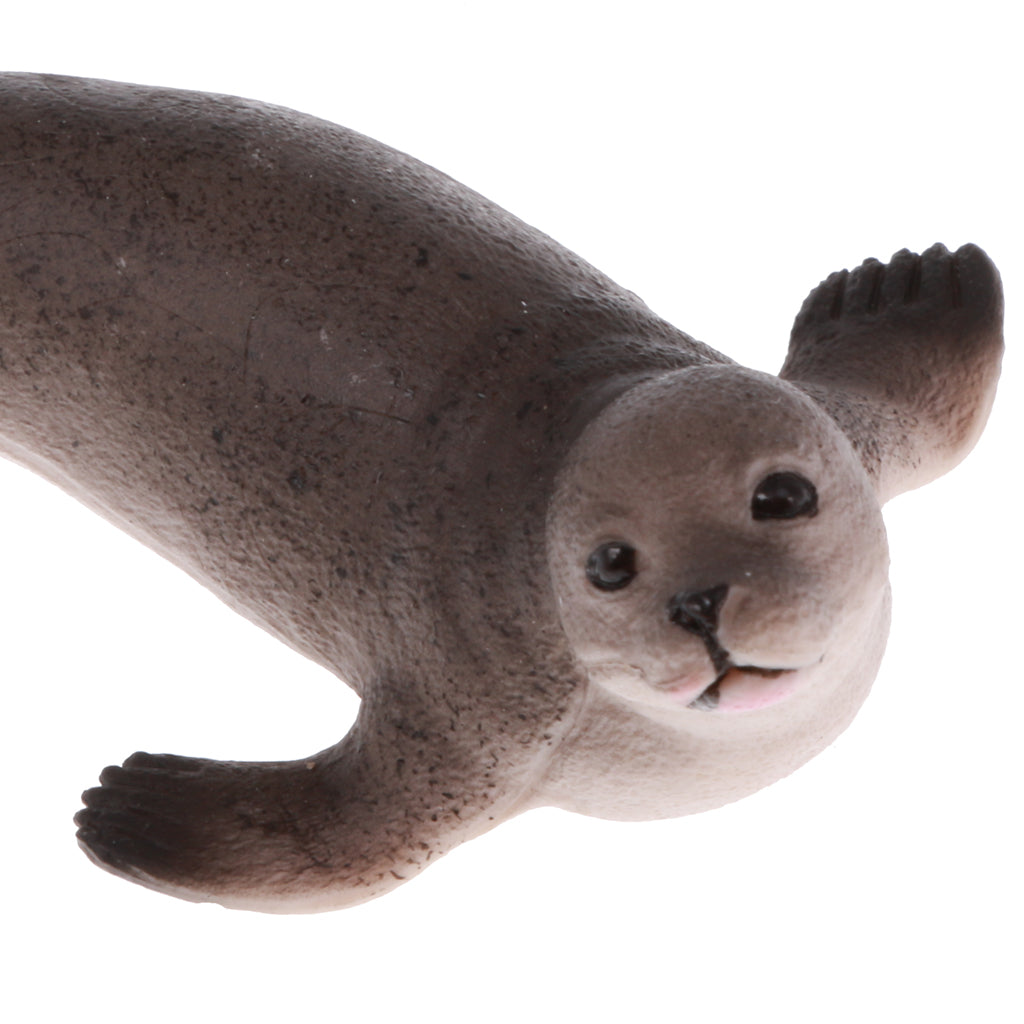 Realistic PVC Animal Fur Seal Model Action Figures Kids Toys Playset