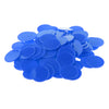 100x Casino Poker Chip Poker Game Board Game Chip DIY Craft Chip 32mm Blue