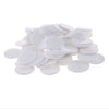 100x Casino Poker Chips Poker Game Board Game Chip DIY Craft 32mm White