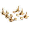 Electric Folk Guitar Tuning Pegs Tuners Machine Head Inline Golden 6R