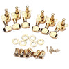 Electric Folk Guitar Tuning Pegs Tuners Machine Head Inline Golden 6R