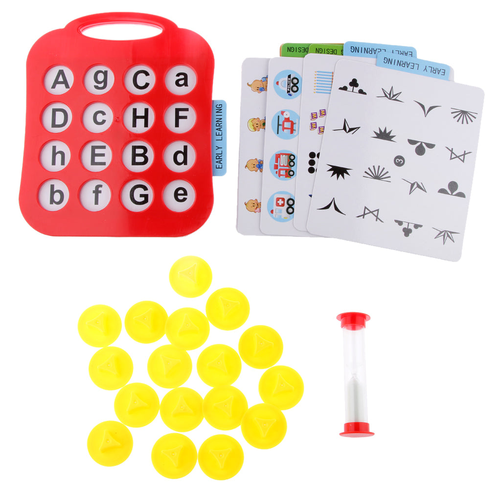 Kids Memory Matching IQ Brain Training Family Play Educational Toy Set Gift