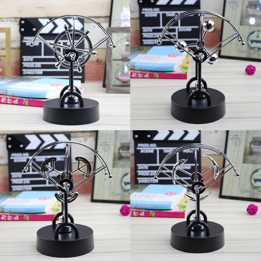 Perpetual Motion Machine Desk Toy Office Home Table Study Decor B105
