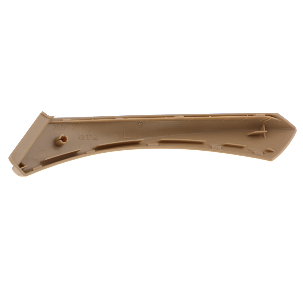 Left Inner Door Panel Handle Outer Trim for 04-12 BMW E90 3-Series Beige